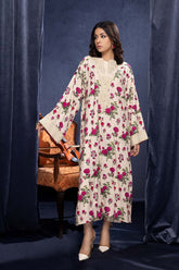 2-PC Embroidered Silk Shirt with Qlot trouser CNP22-09-S